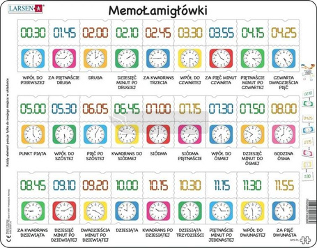 Układanka Zegar i czas