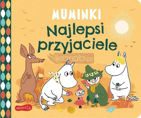 Najlepsi przyjaciele. Muminki. Książeczki kartonow