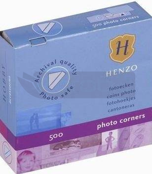 Fotonarożniki transparentne 500szt