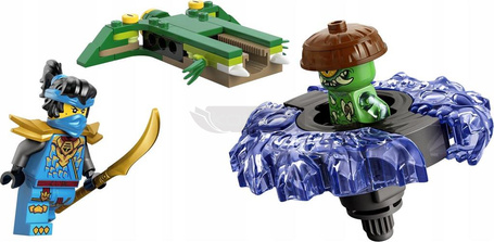 KLOCKI LEGO NINJAGO 71849 Nya kontra zmutowany potwór na spinnerze