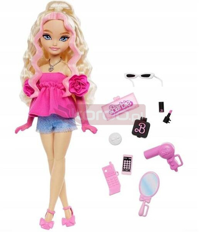 LALKA BARBIE DREAM BESTIES Lalka modowa Malibu z akcesoriami HYC21