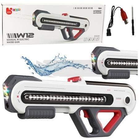Karabin W12 elektryczny na wodę LED biały 60cm