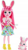 ENCHANTIMALS LALKA KRÓLICZEK BREE BUNNY + zwierzątko króliczek Twist FXM73