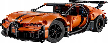 KLOCKI LEGO TECHNIC 42222 Hipersamochód Bugatti Chiron Pur Sport, zestaw +9