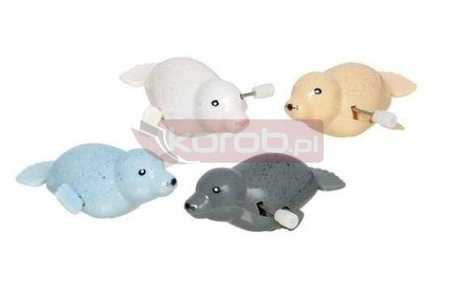 Nakręcane foczki zabawka do kąpieli mix