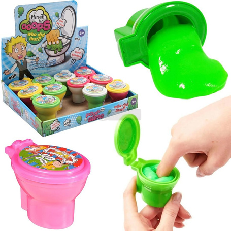 Masa magiczna slime muszla klozetowa MIX