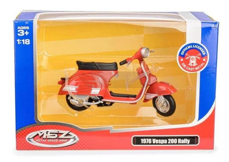 MSZ 1:18 1976 Vespa 200 Rally/67709/red