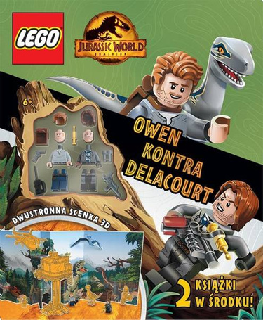 LEGO(R) Jurassic World. Owen kontra Delacourt