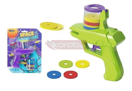 Pistolet na krążki piankowe MIX