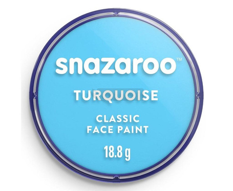 Farba do twarzy turkusowa 18ml