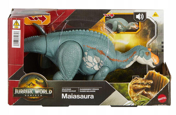 JURASSIC WORLD RYCZĄCY DINOZAUR Maiasaura figurka z dźwiękiem JGC82
