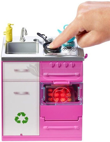 Barbie Dreamhouse Idealny domek dla lalek ze światłem i dźwiękiem