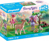 PLAYMOBIL PRINCESS MAGIC 71800 Wróżki z leśnymi zwierzętami, zestaw +4 lata