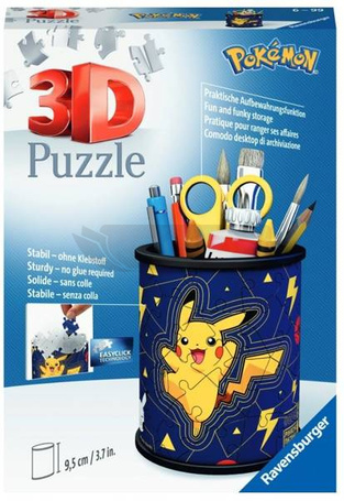 Puzzle 3D 54 Przybornik Pikachu