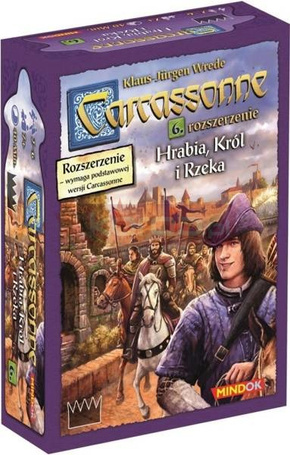 Gra Carcassonne 6. Hrabia, Król i Rzeka. Edycja 2