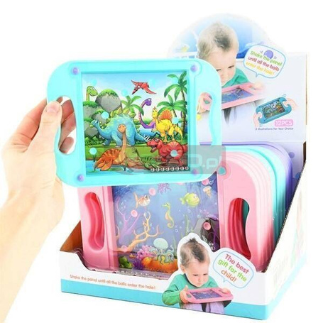 Zręcznościowa gra sensoryczna - Labirynt kulka MIX