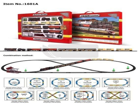 Kolejka z dźwiękiem i światłem