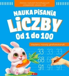 Nauka pisania. Liczby od 1 do 100