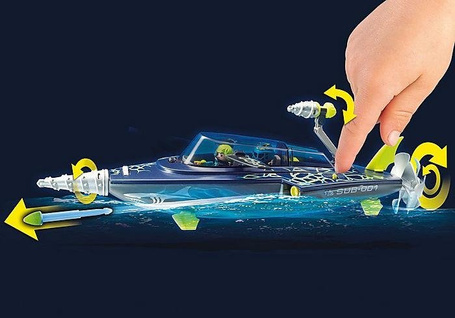 Playmobil 70005 Team Shark Niszczyciel wiertniczy