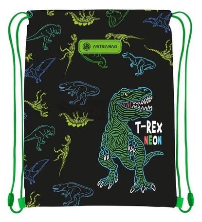 Worek na obuwie AD1 T-Rex Neon ASTRA