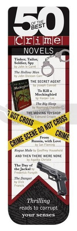 50 BEST - Crime - magnetyczna zakładka do książki