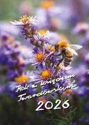 Kalendarz 2026 z księdzem Twardowskim - Pszczoła