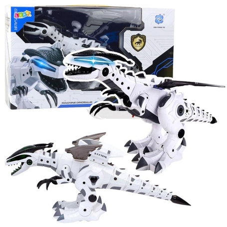 Robot sinozaur ze skrzydłami na baterie