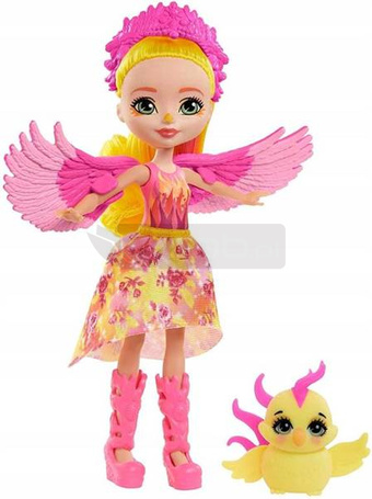 Lalka Enchantimals Falon Phoenix i zwierzątko GYJ04