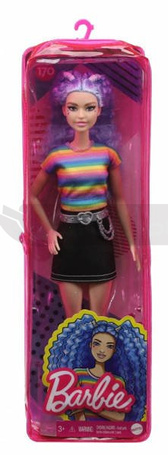 Lalka Barbie Fashionistas Niebieskie kucyki GRB61