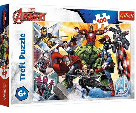 Puzzle 100 Siła Avengersów TREFL