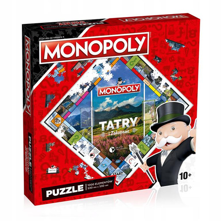PUZZLE 1000 MONOPOLY POLSKA Tatry Zakopane