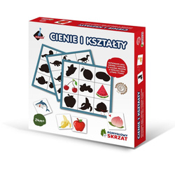 Pomysłowy skrzat cienie i kształty