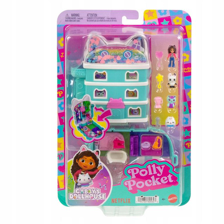 LALKA POLLY POCKET KOCI DOMEK GABI zestaw do zabawy dla dzieci +3 lata
