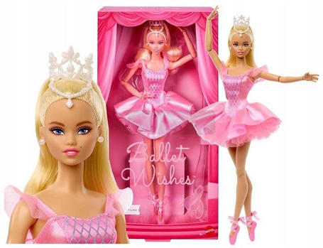LALKA BARBIE BALETNICA Signature Ballet Wishes Doll JBJ09