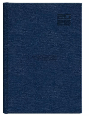 Kalendarz 2026 A4 tygodniowy Aluminium granatowy