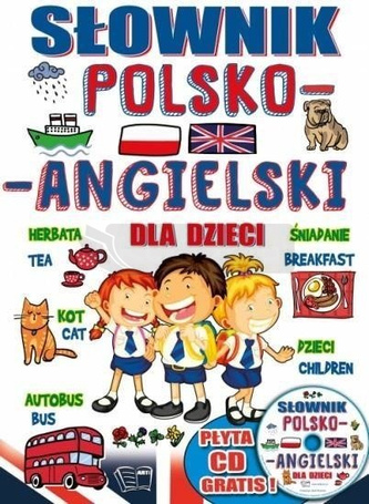 Słownik polsko-angielski dla dzieci + płyta CD