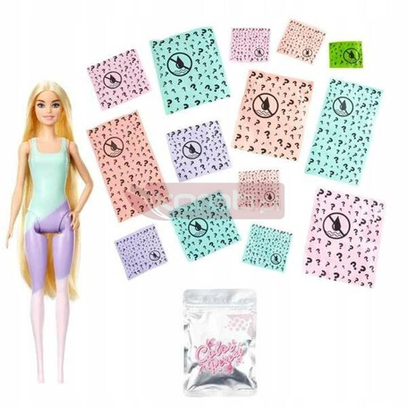 LALKA BARBIE COLOR REVAL zestaw prezentowy SŁOŃCE I DESZCZ HCD24