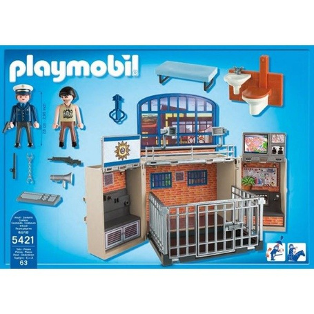 PLAYMOBIL 5421 Game box komisariat policji