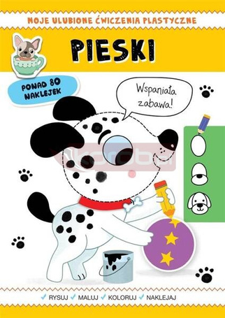 Moje ulubione ćwiczenia plastyczne. Pieski