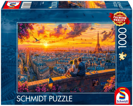 Puzzle PQ 1000 Szepty z dachu Paryża