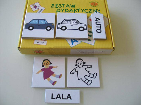 Zestaw dydaktyczny. Rzeczowniki-zabawki