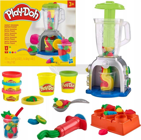 PLAY DOH CIASTOLINA ZESTAW MIKSER BLENDER DO SMOOTHIES dla dzieci +3 lata F9142
