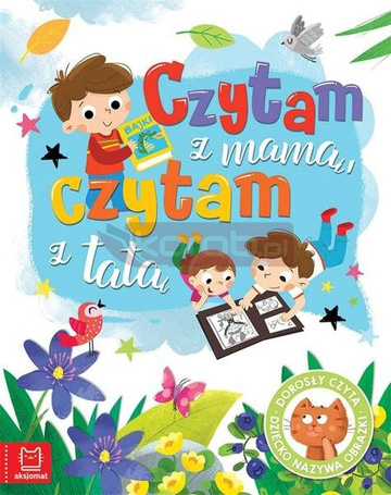 Czytam z mamą, czytam z tatą. Niebieska