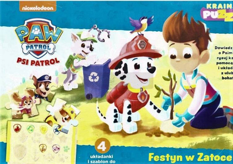 Psi Patrol. Kraina puzzli. Festyn w Zatoce Przygód
