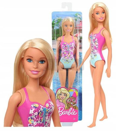 Lalka Barbie plażowa moda GHW37