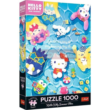 Puzzle 1000 Hello Kitty Letni relaks TREFL