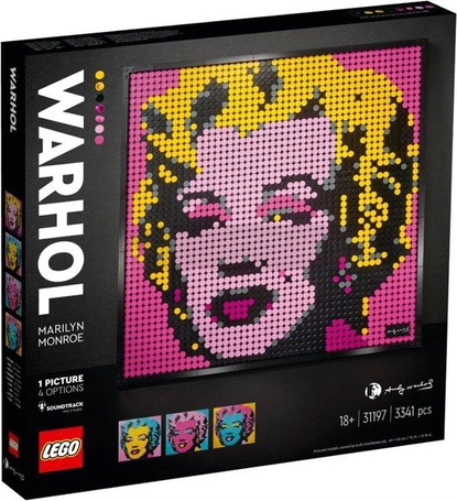 LEGO Art 31197 Marilyn Monroe Andyego Warhola