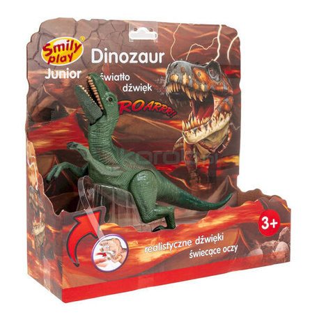 Dinozaur światło, dźwięk, Raptor zielony
