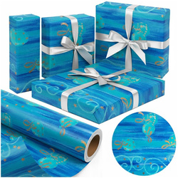 Papier Święta Złota Gwiazdka X-Strong 38cmx20m