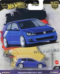 HOT WHEELS PREMIUM CAR CULTURE WORLD TOUR 3/5 Volkswagen Golf MK7 HRV79